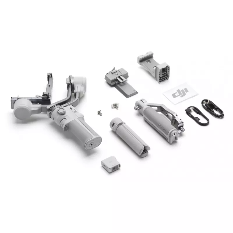 Estabilizador gimbal DJI RS 4 Mini Combo — estabilizador de mano compacto y ligero para cámaras sin espejo