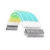 Gamemax cable alargador de fuente de alimentación MB 24PIN-W, blanco