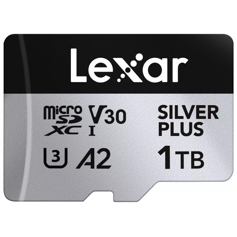 Memoria flash Lexar 1TB UHS-I MicroSDXC SILVER PLUS