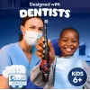 Cepillo de dientes eléctrico BRAUN Oral‑B iO Kids Marvel Spiderman — recargable, 3 modos, temporizador musical de 2 minutos, estuche de viaje, 1 cabezal, Litio‑Ion