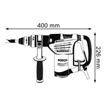 Bosch 0 611 332 101 Martillo perforador 900 W 800 rpm