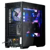 Zalman Z9 Iceberg MS negro caja de PC ATX mid tower con 4 ventiladores ARGB de 140 mm - torre midi/mini - ATX