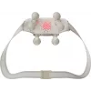 SKG H7 Ultra – Cabezales de masaje grises, masaje combinado, masaje por compresión, masaje amasador, masaje por vibración, cuello, hombros, Gris, Plástico, Botones, Batería