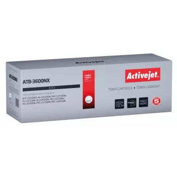 Tóner ActiveJet ATB-3600NX para Brother, compatible, negro, 6000 páginas, 1 ud.