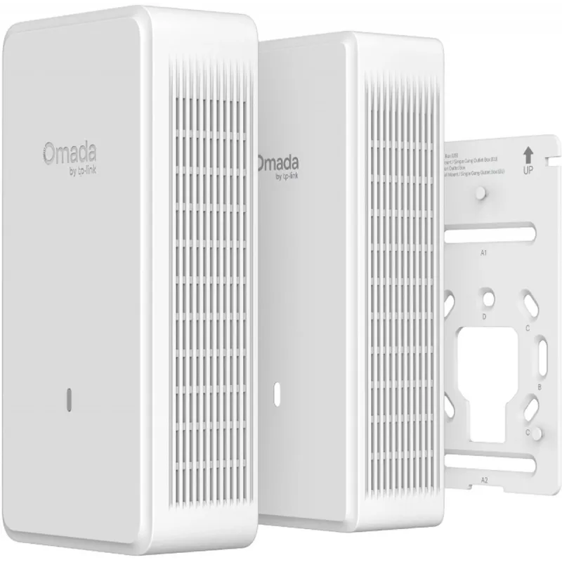 Punto de acceso inalámbrico TP-LINK EAP775-Wall 9300 Mbit/s, Tri-Band 2.4/5/6 GHz, 5x RJ-45, PoE, blanco