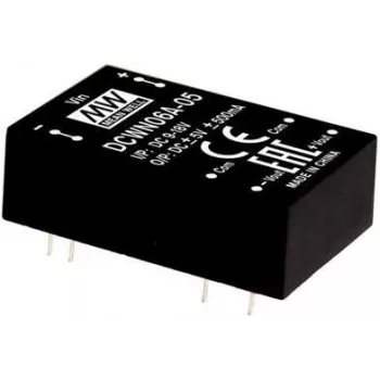 Fuente de alimentación/convertidor Mean Well DCWN06A-12 — 12 V, 0,25 A, 6 W