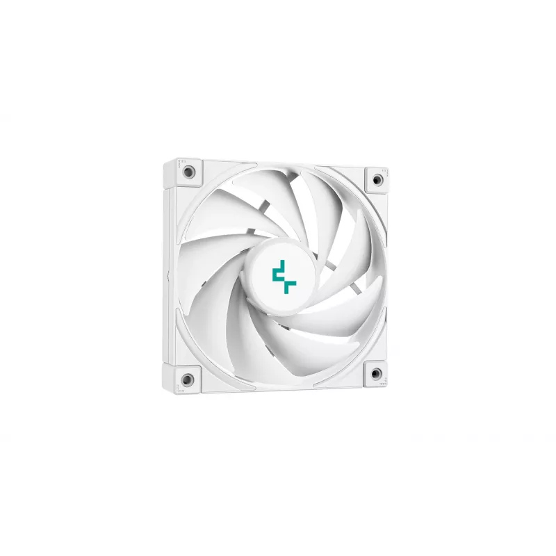 Disipador CPU DeepCool AK500S Digital SE – 5 heatpipes, ventilador FDB de 120 mm, PWM, Multi-LED, blanco, compatible con Intel LGA1150 y zócalos AMD