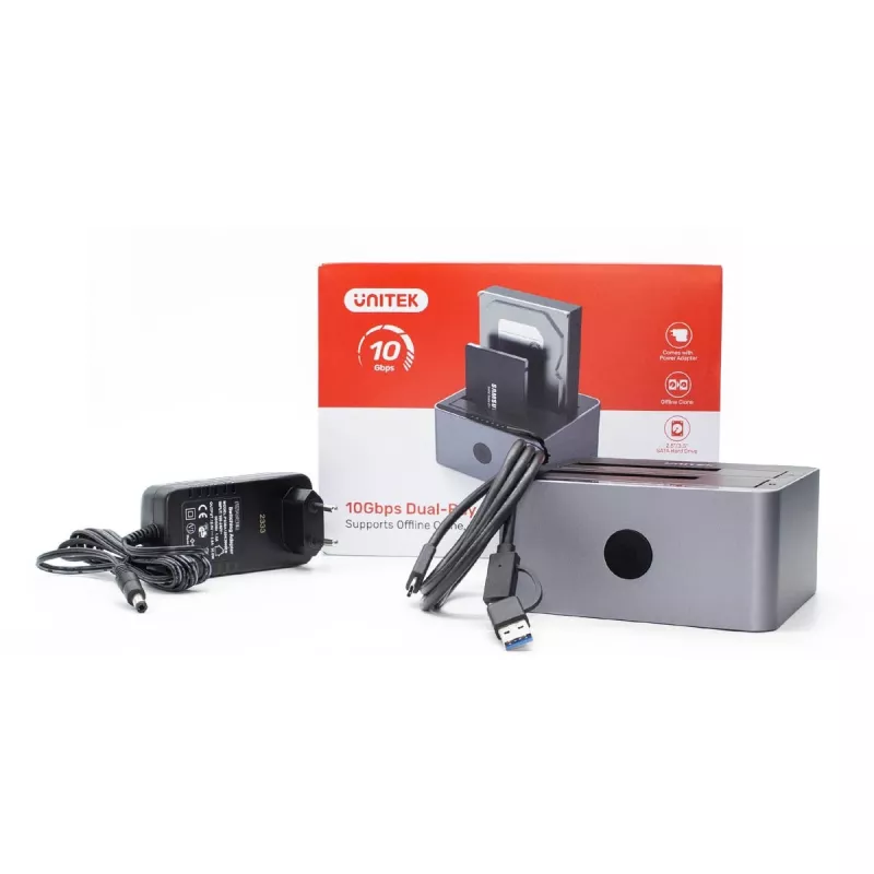 Docking station Unitek 51642 para unidades SATA de 2,5