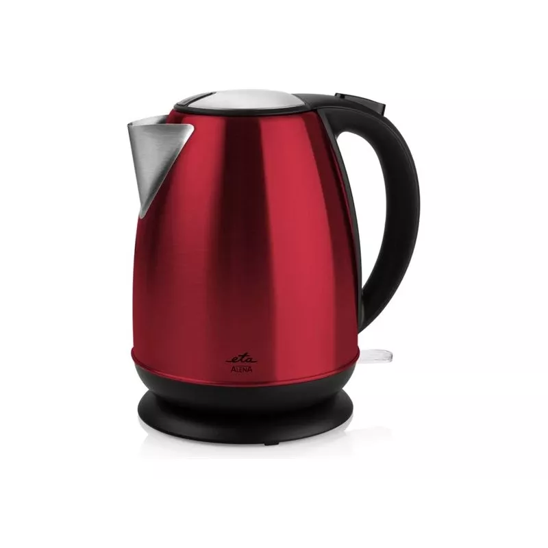 ETA | Hervidor | 359090010 | Estándar | 2200 W | 1,7 L | Acero inoxidable | Base giratoria 360° | Rojo