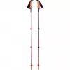 Bastones de trekking Pursuit Shock S/M, máquina de fitness gris/rojo, 1 par, 110-125 cm