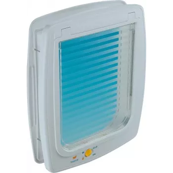 FERPLAST Swing 15 - puerta grande para perros, blanca