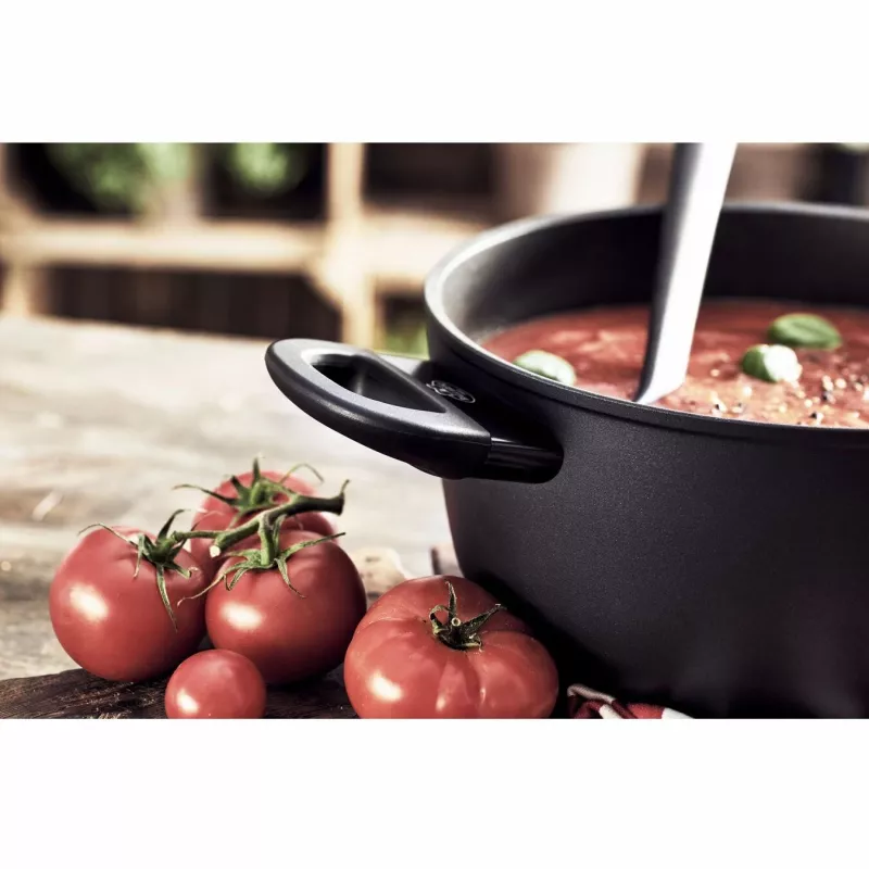 Olla BALLARINI 75002-920-0 redonda negra aluminio 20 cm