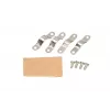 Toma de conexión Extralink CAT6 STP, conector pasante, plateado