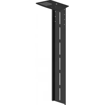 Vision VFM-WVC/2 - Componente de montaje (estante) - para cámara de videoconferencia - acero laminado en frío - Negro - Tamaño de pantalla: 127–218 cm (50–86) - Montaje en pared (VFM-WVC/2)