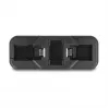 DeLOCK Keystone LSA set RJ45 RJ11 Cat.6 negro soporte con clip