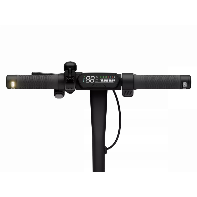 Segway | E2 E II | eKickScooter | 450 W | Hasta 20 km/h | 8,1 pulgadas | Negro y gris