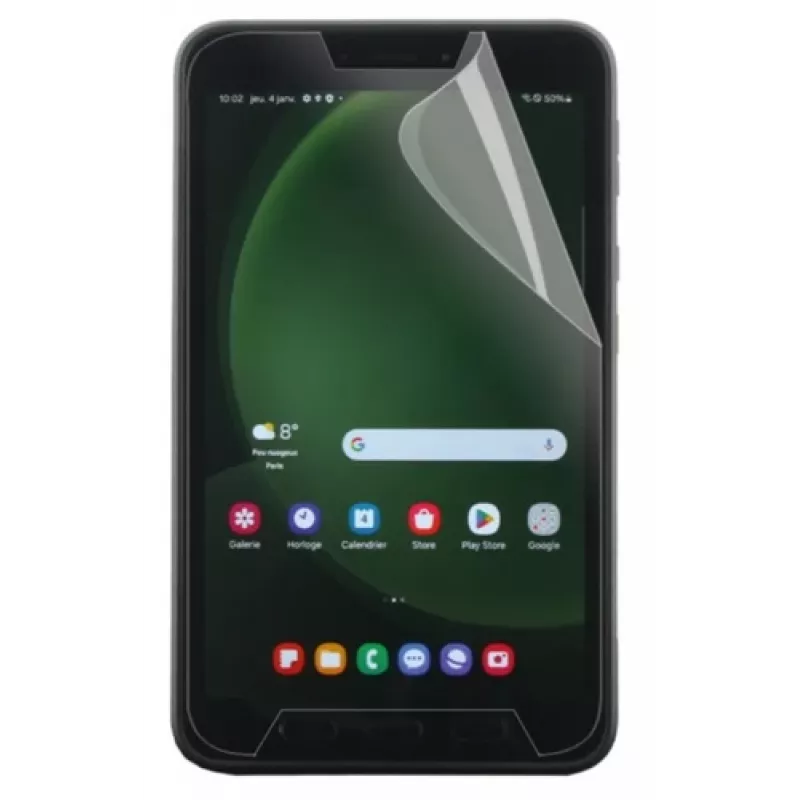 Protector de pantalla transparente Mobilis Galaxy Tab Active5 dureza 5H 8 pulgadas