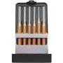 Gedore RED 3300823 Juego de punzones para pasadores, 3–8 mm, 6 uds., en estuche metálico plegable