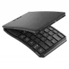 Teclado Bluetooth curvo de tamaño completo Inateck N0131 QWERTZ interruptores de tijera negro