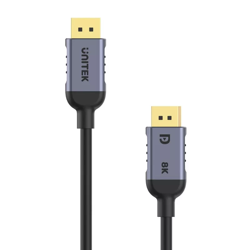 Cable DisplayPort UNITEK C1628GY01-3M negro, gris