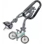 Llavero TROIKA E-BIKE KR24-02/BK diseño duradero ligero