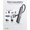 Hub USB Goobay Slim de 4 puertos, USB-A a USB-C™/USB-A, USB 3.2 (74458)