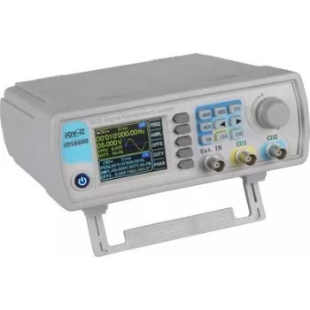 Generador de funciones Joy-it JDS6600 alimentado por red 0 Hz - 60 MHz 2 canales seno, triangular, cuadrada, pulso, ruido, curva de Lorentz (JT-JDS6600)