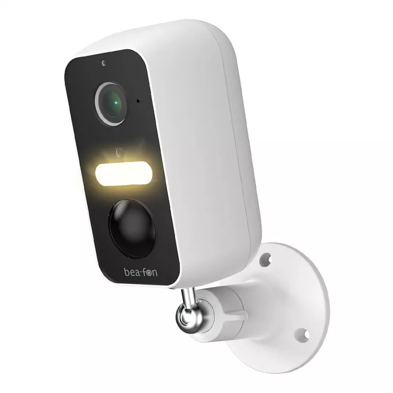 Safer 3L, cámara de vigilancia IP, exterior, inalámbrica, Amazon Alexa y Google Assistant, montaje en pared