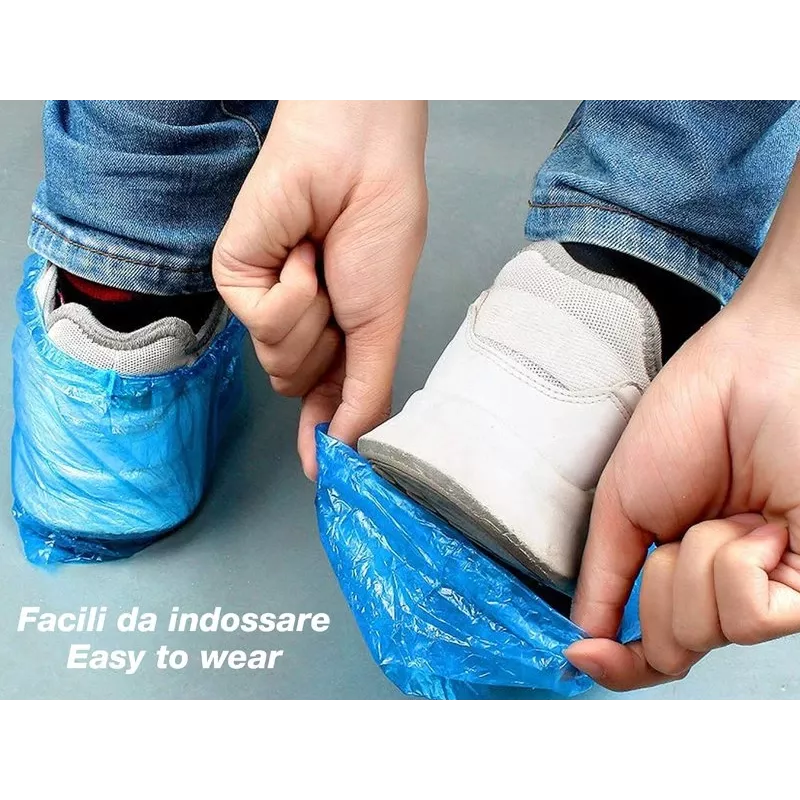 Beper C206UTI006 cubrezapatos, 100 uds., impermeables