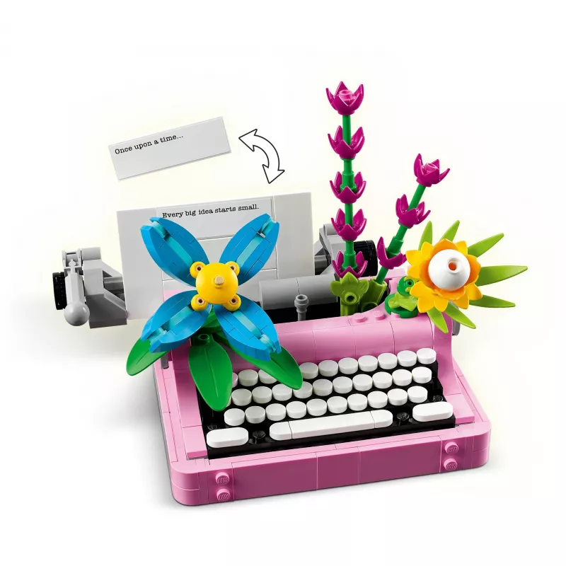 LEGO CREATOR 3 en 1 31169 Máquina de escribir de flores