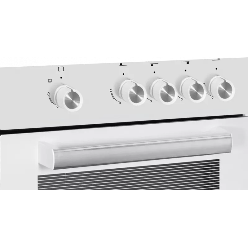 Cocina de gas SIMFER 4401SGRBB.1 con placa de gas y horno de gas, 50 cm de ancho, 55 cm de profundidad, clase de eficiencia energética A+