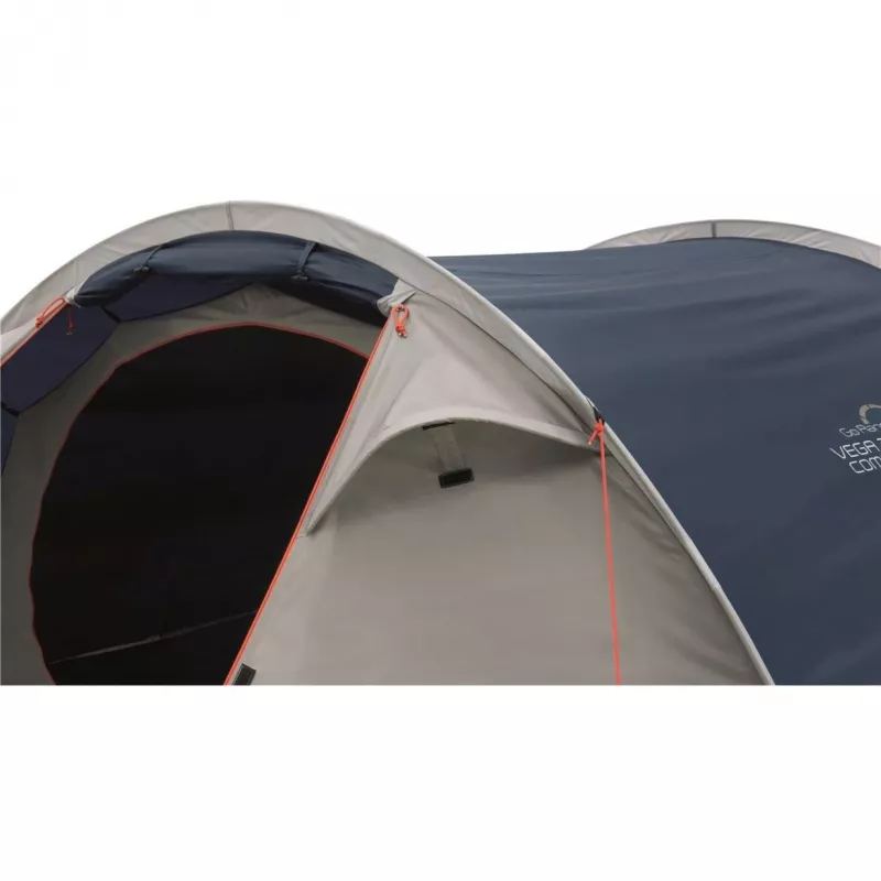 Tienda de campaña tipo cúpula Easy Camp Vega 300 Compact 3 personas azul blanco