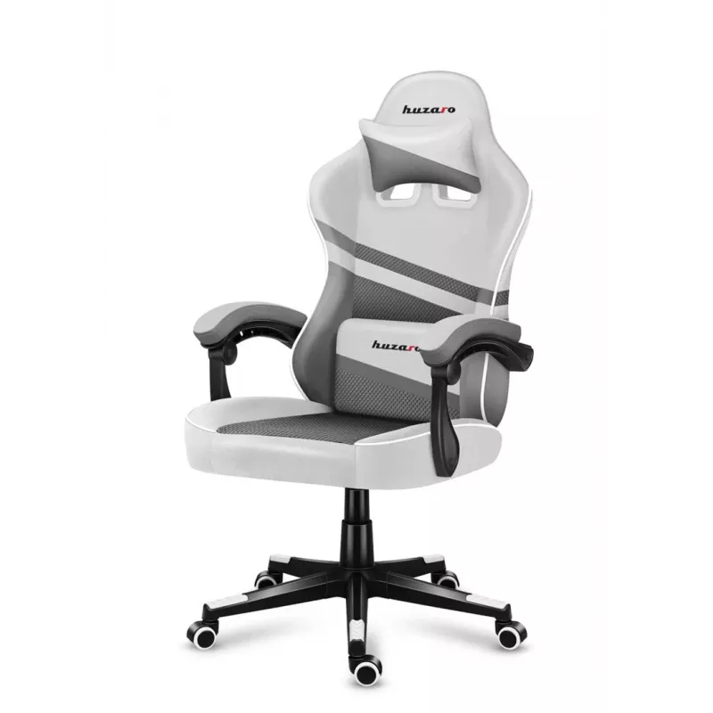 Silla gaming Huzaro Force 4.4 blanca Mesh