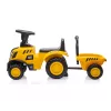CAT Vehículo Tractor con remolque amarillo para montar