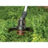 Black+Decker ST1823 cortabordes a batería de 18 V, 25 cm, Li-ion de 1,5 Ah, mango telescópico, naranja/negro