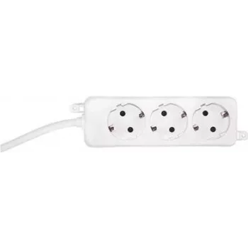 Alargador de corriente Bachmann 387.275S 3 m 3 salidas AC interior blanco