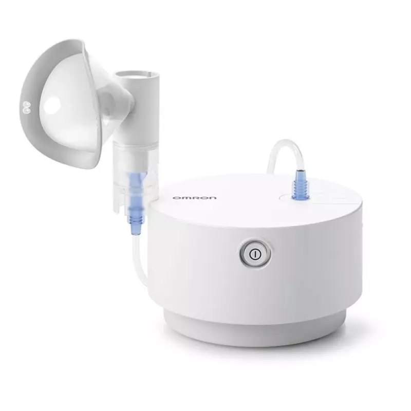 Omron C28P NE-C105-E nebulizador, 2,65 µm MMAD, 0,5 ml/min, blanco