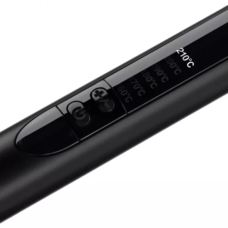 BaByliss Conical Wand rizador de pelo cálido negro, rosa 98.4 (2.5 m)