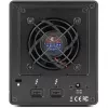 ThunderBay 4 mini, carcasa para unidades negra, carcasa profesional Thunderbolt 3 para 4 unidades HDD/SSD