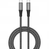 4smarts PremiumCord - cable USB - USB-C (M) a USB-C (M) - USB 2.0 - 20 V - 5 A - 1,5 m - alimentación USB (100 W) - Negro