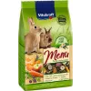 Alimento completo en pellets para conejos Vitakraft Menu Vital 3 kg — adultos, sabor cereales, 12,5% fibra bruta, apoyo digestivo, saco