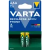 Batería Varta AAA 800mAh NiMH 2-BL DECT