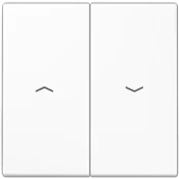 JUNG LS 995 P WW tecla para interruptor de persianas, blanco