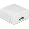 Toma de superficie 2 x RJ-45 DeLOCK 86197