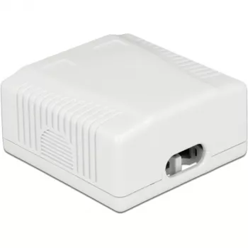Toma de superficie 2 x RJ-45 DeLOCK 86197