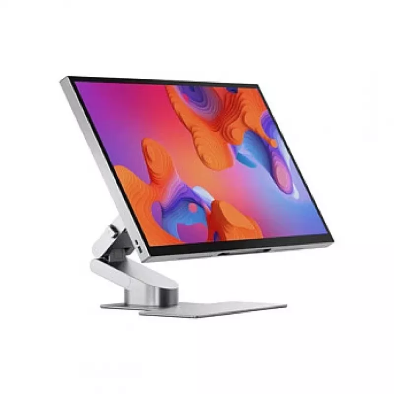 Alogic ASPEKT Touch 32 UHD Gloss monitor dock solo plateado