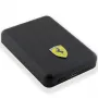 Ferrari Batería de potencia FEPB5MNCAK 15W 5000mAh Negro/Negro Metal Logo MagSafe