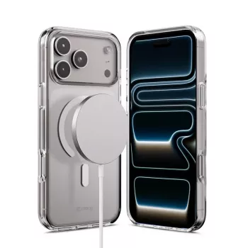 Funda MagSafe iPhone 17 Pro Max transparente