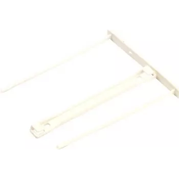 Fellowes Archivador de palanca Proclip, blanco, de dos piezas de plástico, con varillas de archivo alargadas (100 mm) (0089701)