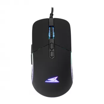Ratón Baracuda BGM-011 Nautilus Negro RGB USB
